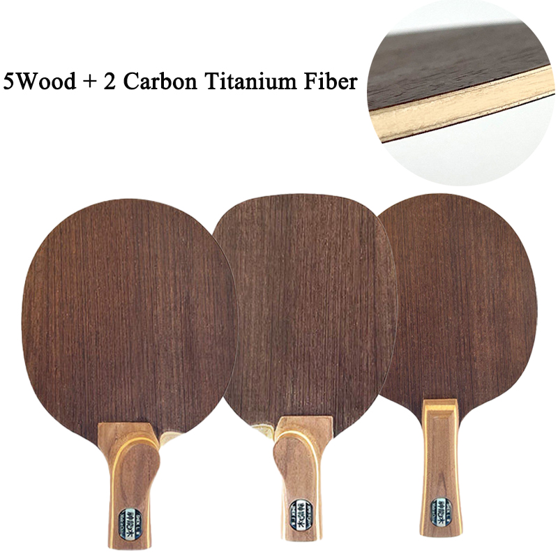Table Tennis Game - Chinese/Japanese Penhold Table Tennis Blade 5