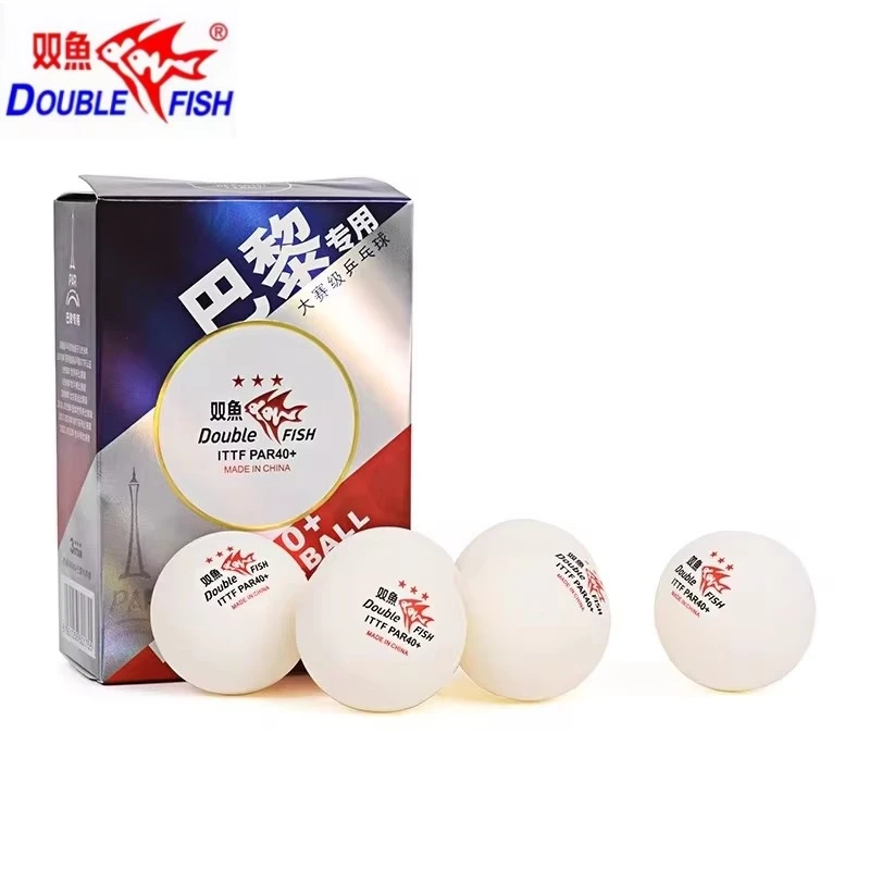 Table Tennis France - 6 Pcs/Box Double Fish Ping Pong
