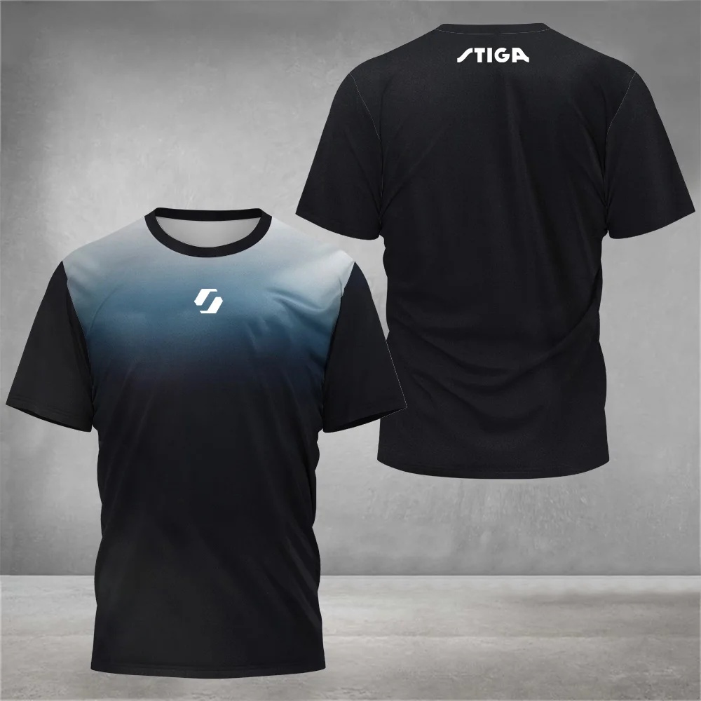 Table Tennis Jersey Butterfly - STIGA Brand Sports Short-sleeve T-shirt Round