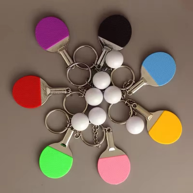 Creative Cute Mini Table Tenni - đánh giá và giá Table Tennis Keychain
