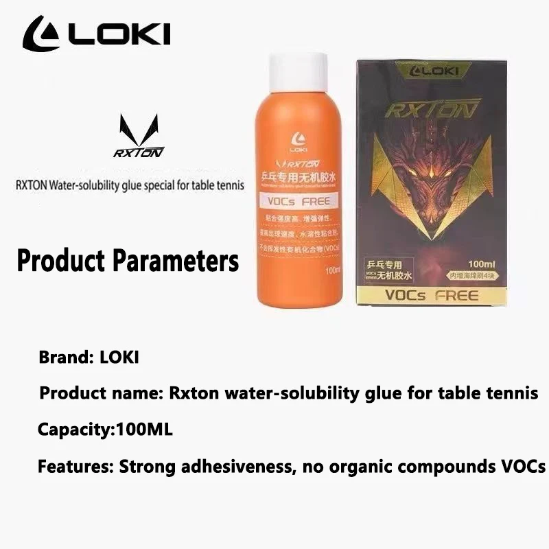 LOKI Waterbased Glue 100ml Wat - đánh giá và giá Table Tennis Game