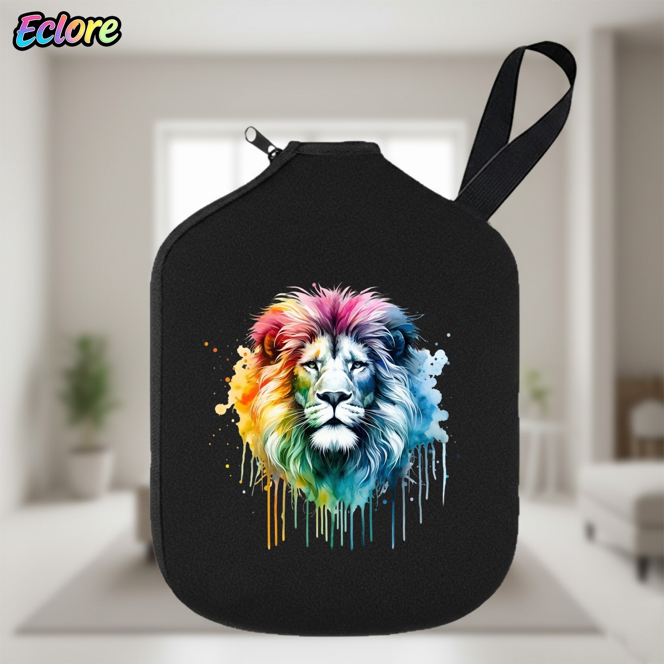 Colorful Watercolor Lion Head  - đánh giá và giá Table Tennis Game
