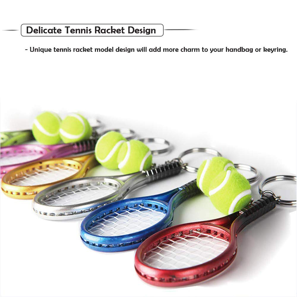 6Pcs Tennis Table Tennis Ping  - đánh giá và giá Table Tennis Keychain