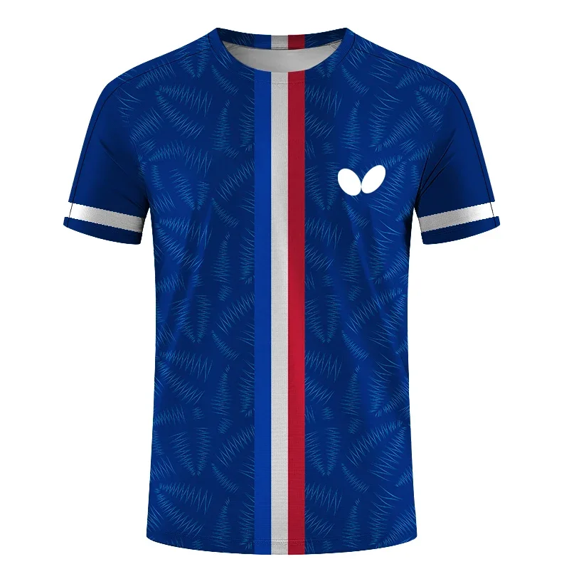 Men's short-sleeve, round-neck - đánh giá và giá Table Tennis Jersey Butterfly
