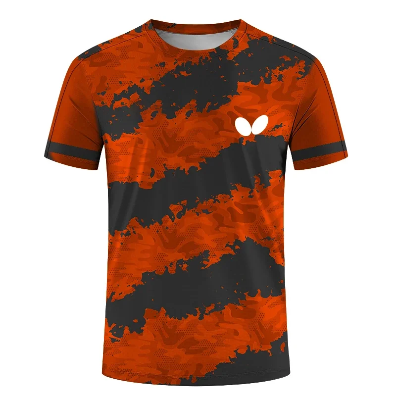 Men's short-sleeve, round-neck - đánh giá và giá Table Tennis Jersey Butterfly