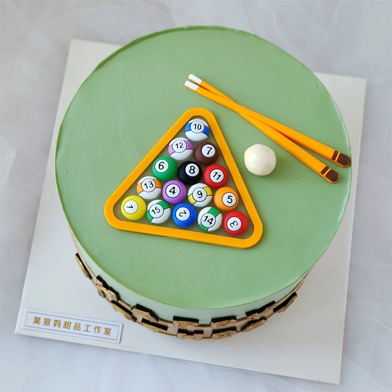 Billiard Cake Birthday Decorat - đánh giá và giá Table Tennis Game