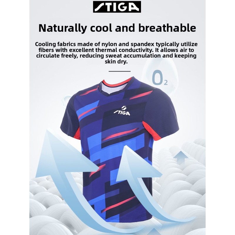 Stika table tennis jersey men' - đánh giá và giá Table Tennis Jersey Butterfly