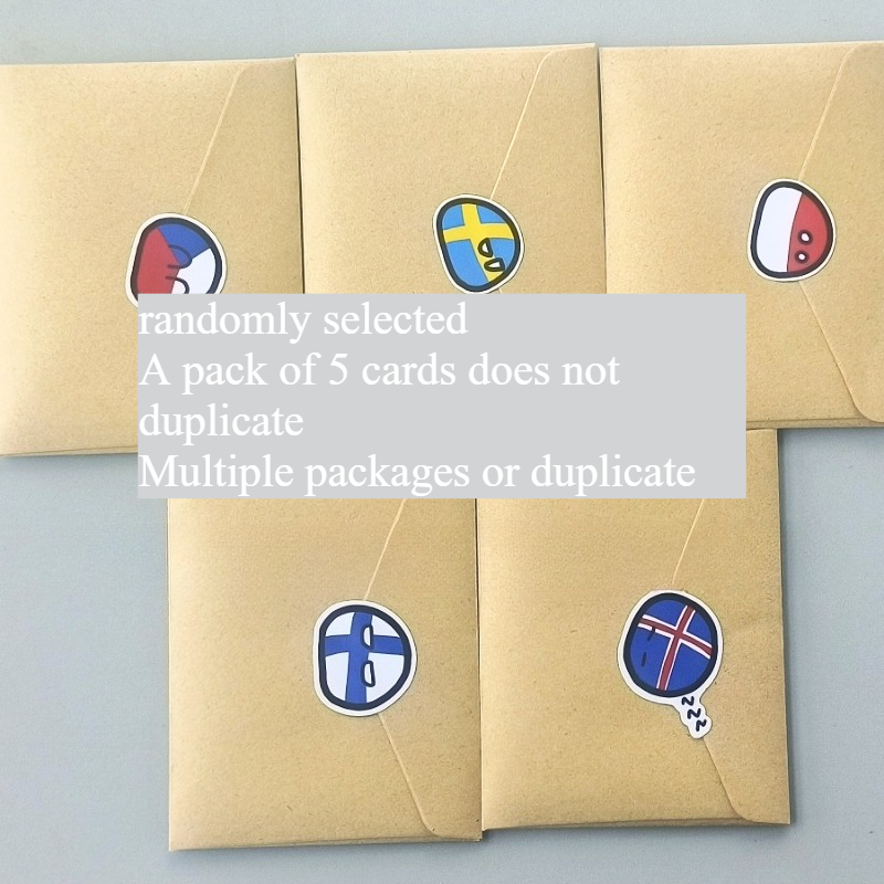 5pcs Countryballs Card Doll UK - đánh giá và giá Table Tennis France