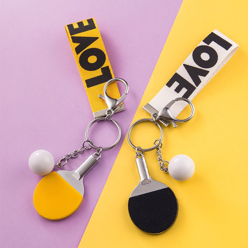 1pc Table Tennis Racket Key Ri - đánh giá và giá Table Tennis Keychain